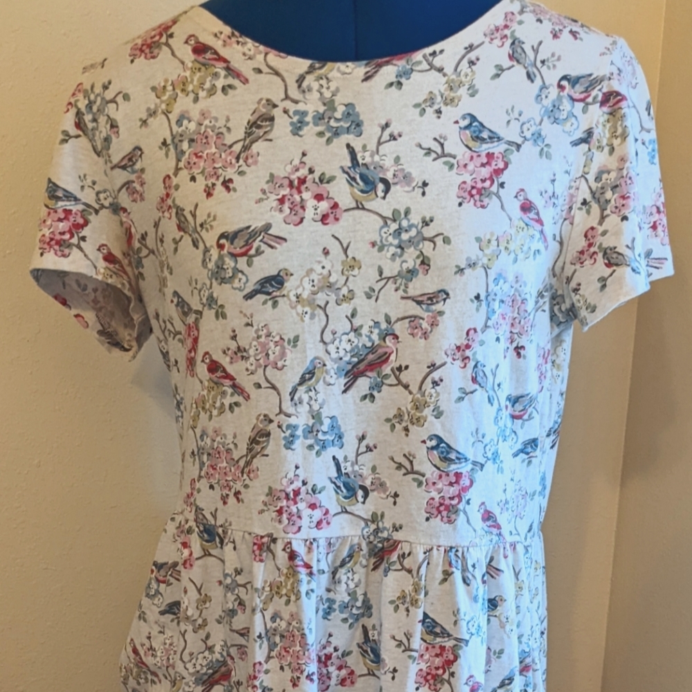 Cath Kidston Birds Pattern light spring dress